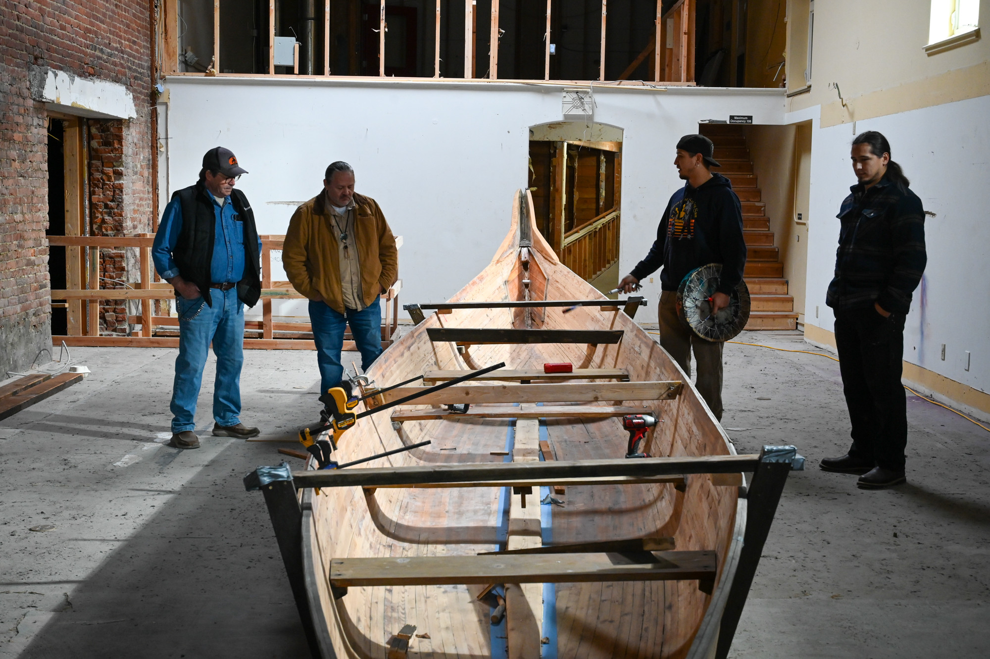 Free Borsey canoe restoration work